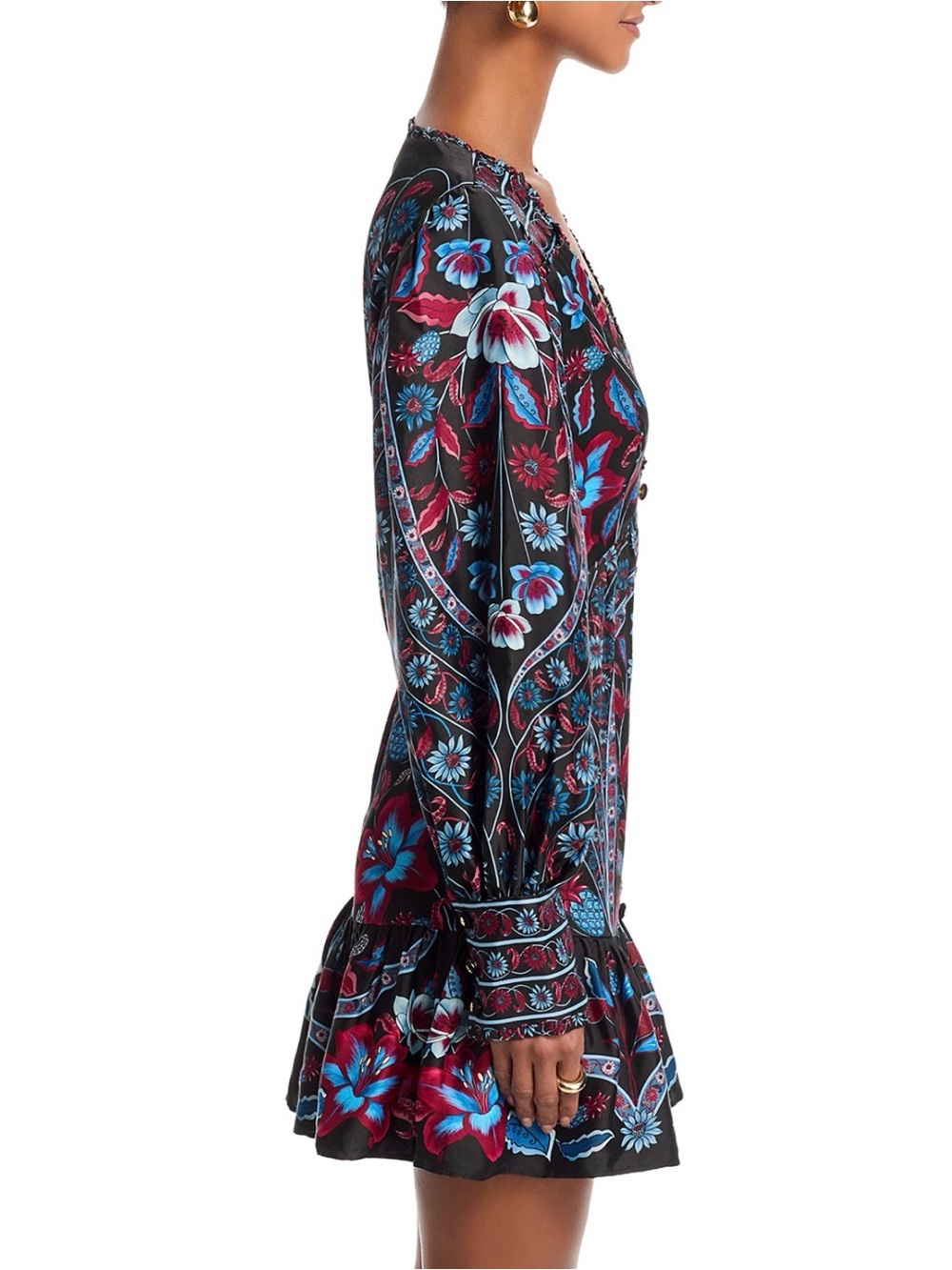 FARM Rio Marcelle Long Sleeved Mini Dress - Picture 5 of 12